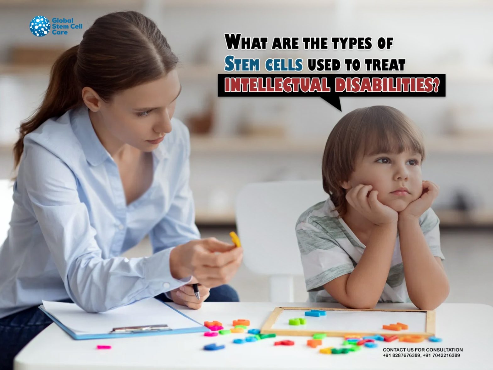 What Are the Types of Stem Cells Used to Treat Intellectual Disabilities?