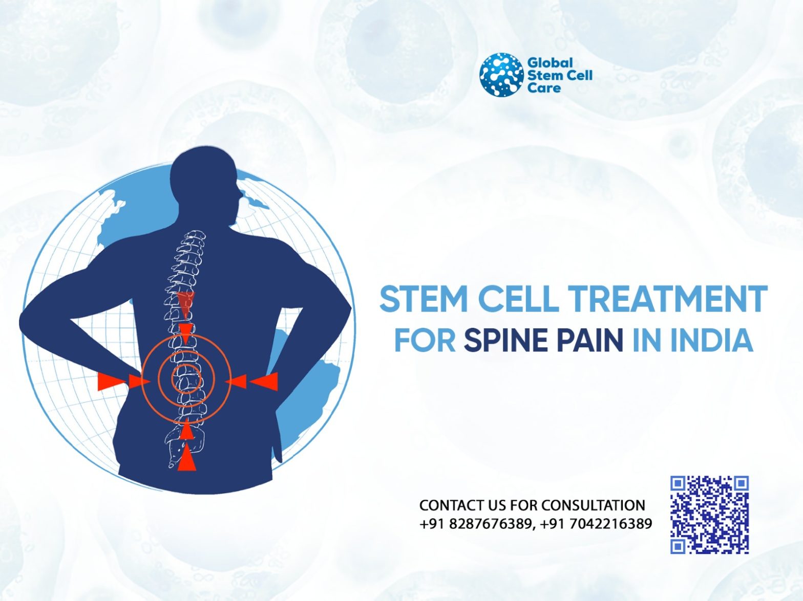 Stem Cell Treatment for Spine Pain in India